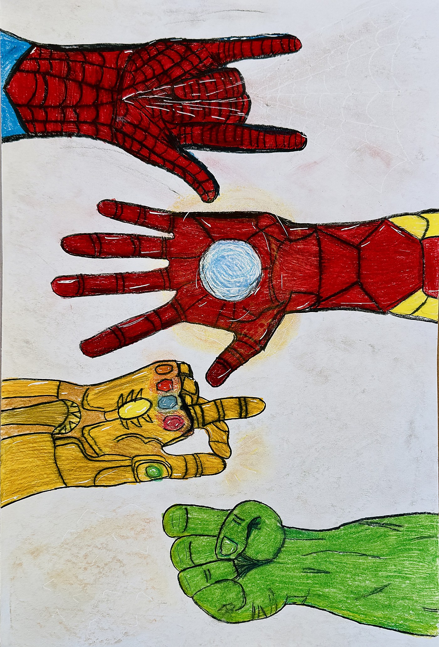 Avengers Hands